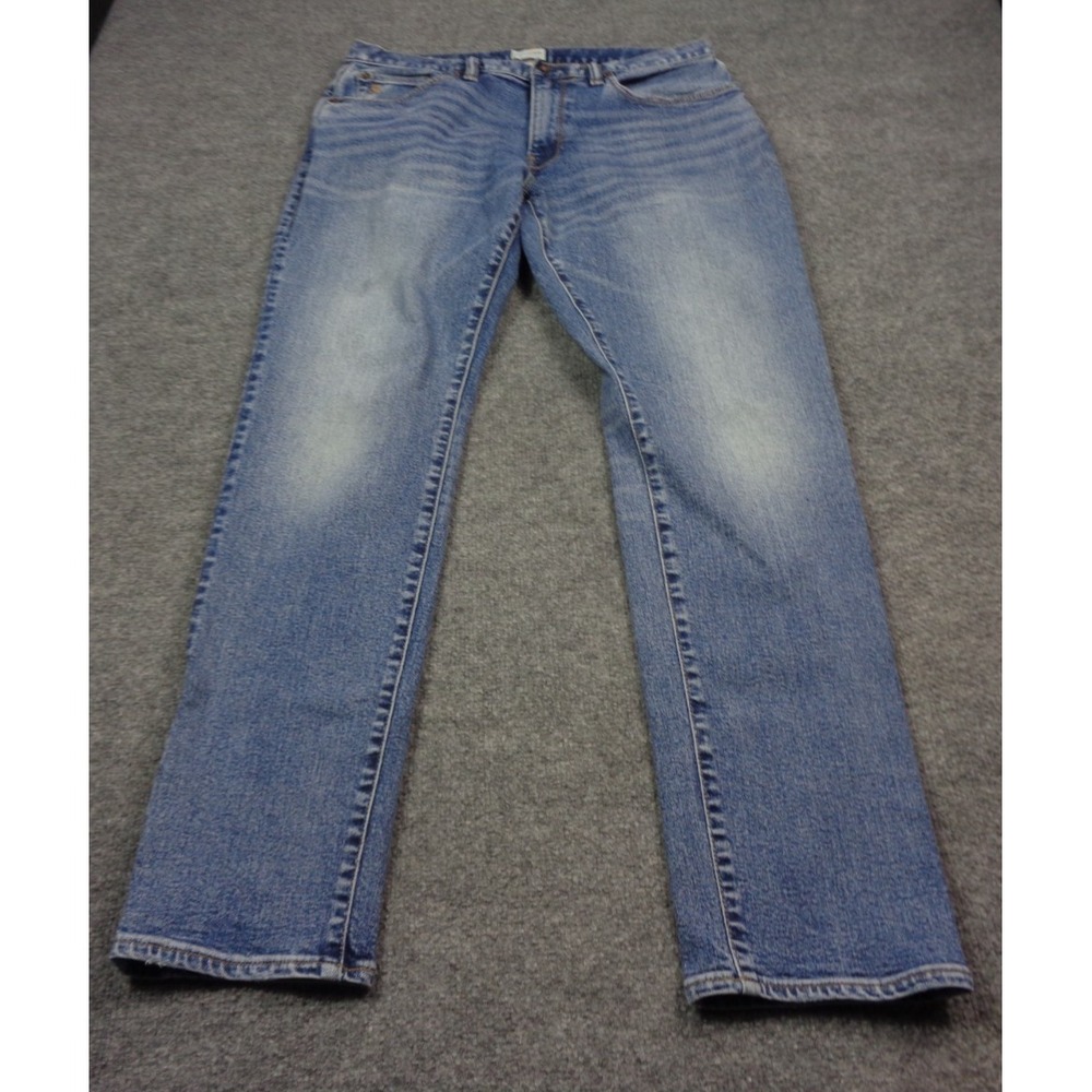 Todd Snyder Slim Fit Stretch 5-Pocket Jeans Mens Blue 34x34 Medium Wash